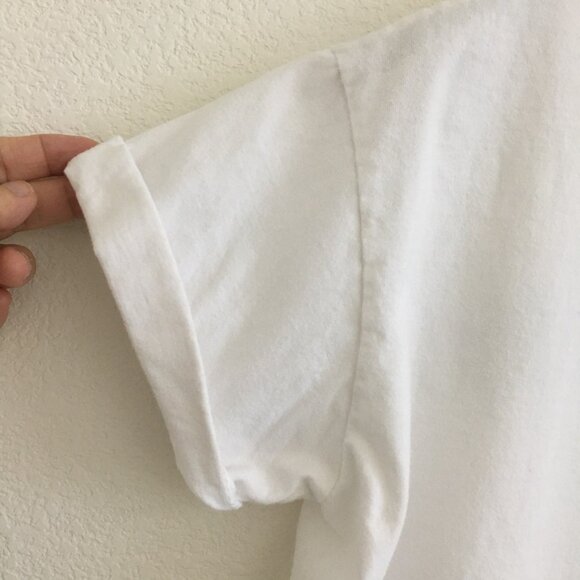 Keur Paris T-Shirt Size Small Text Messages Embroidered  T'es ou bb? "Delivered" - Picture 3 of 10